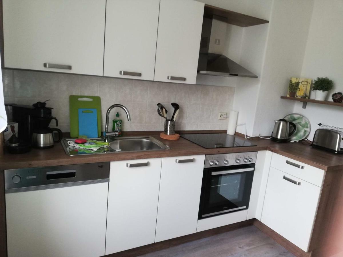 בראנדנבורג Ferienwohnung Mit Seeblick מראה חיצוני תמונה